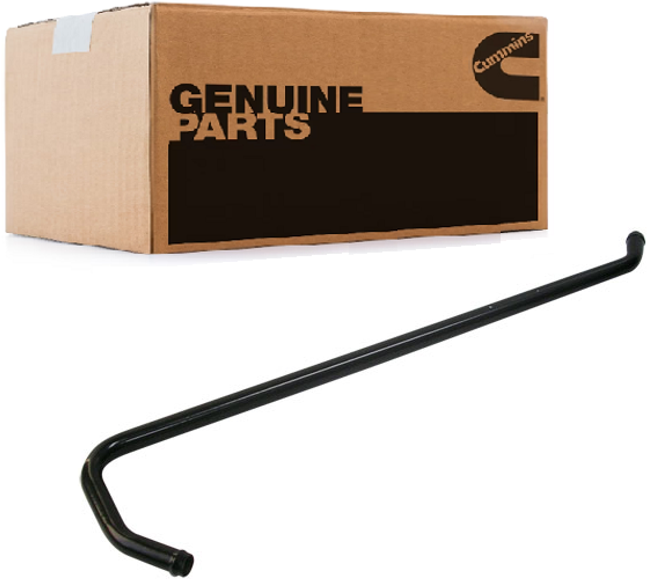CUMMINS 3912086 OEM HEATER TUBE (OUTER) – 5.9L 12-VALVE (1989–1998)