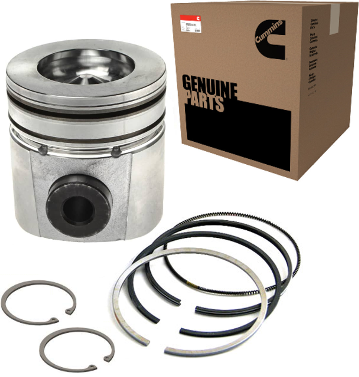 CUMMINS 3800785 OEM ENGINE PISTON KIT – ISB 5.9L 24V (1998.5–2002) – .040" OVERSIZE