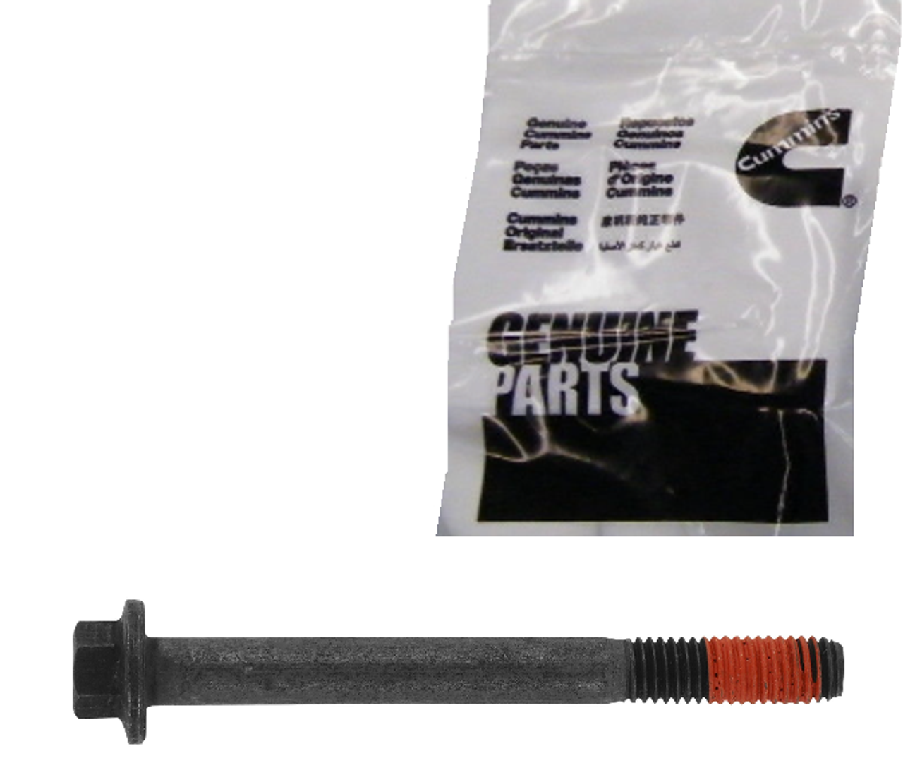 CUMMINS 3919864 OEM SHORT INTAKE HORN BOLT – 5.9L 12V (1994–1998)