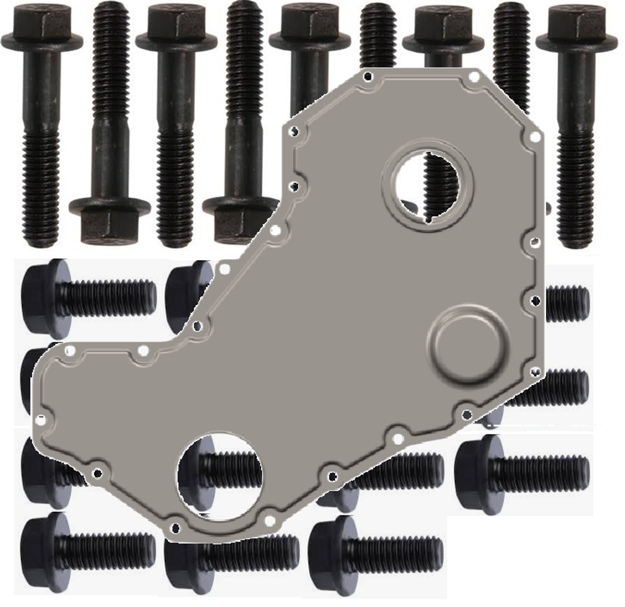 CPP 3924962 / 3900633 TIMING COVER BOLTS FOR 89-02 DODGE CUMMINS 12V/24V CPP 3924962 / 3900633 TIMING COVER BOLTS FOR 89-02 DODGE CUMMINS 12V/24V