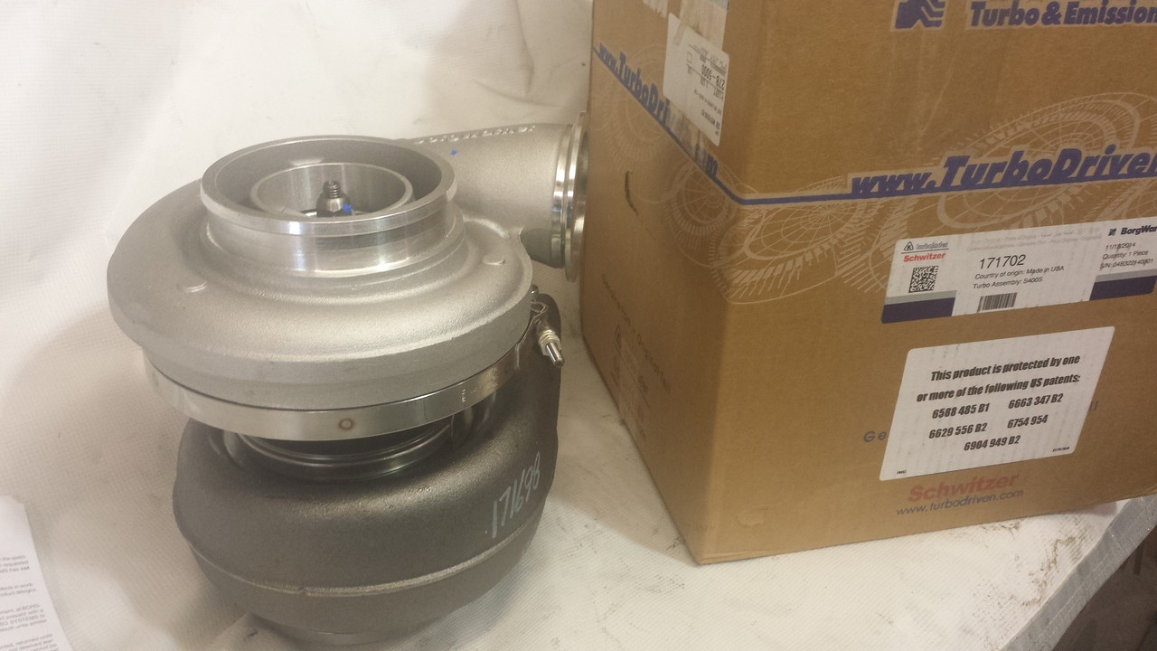 BORGWARNER 177248 S400SX3 TURBOCHARGER – S471/83, 1.10 A/R, T4 HOUSING