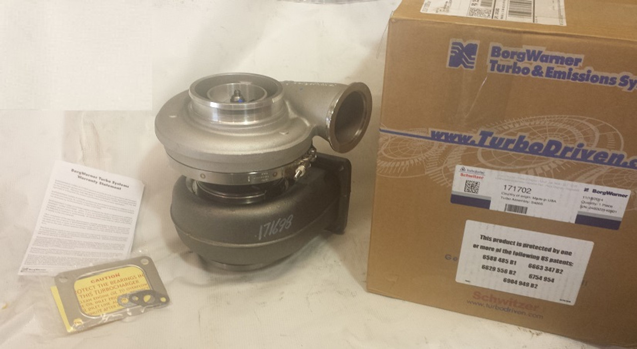 BORGWARNER 177248 S400SX3 TURBOCHARGER – S471/83, 1.10 A/R, T4 HOUSING