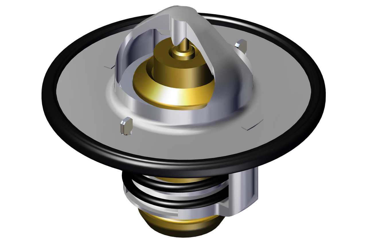 CUMMINS 5292744 OEM 190° THERMOSTAT – 5.9L ISB (2003–2007)