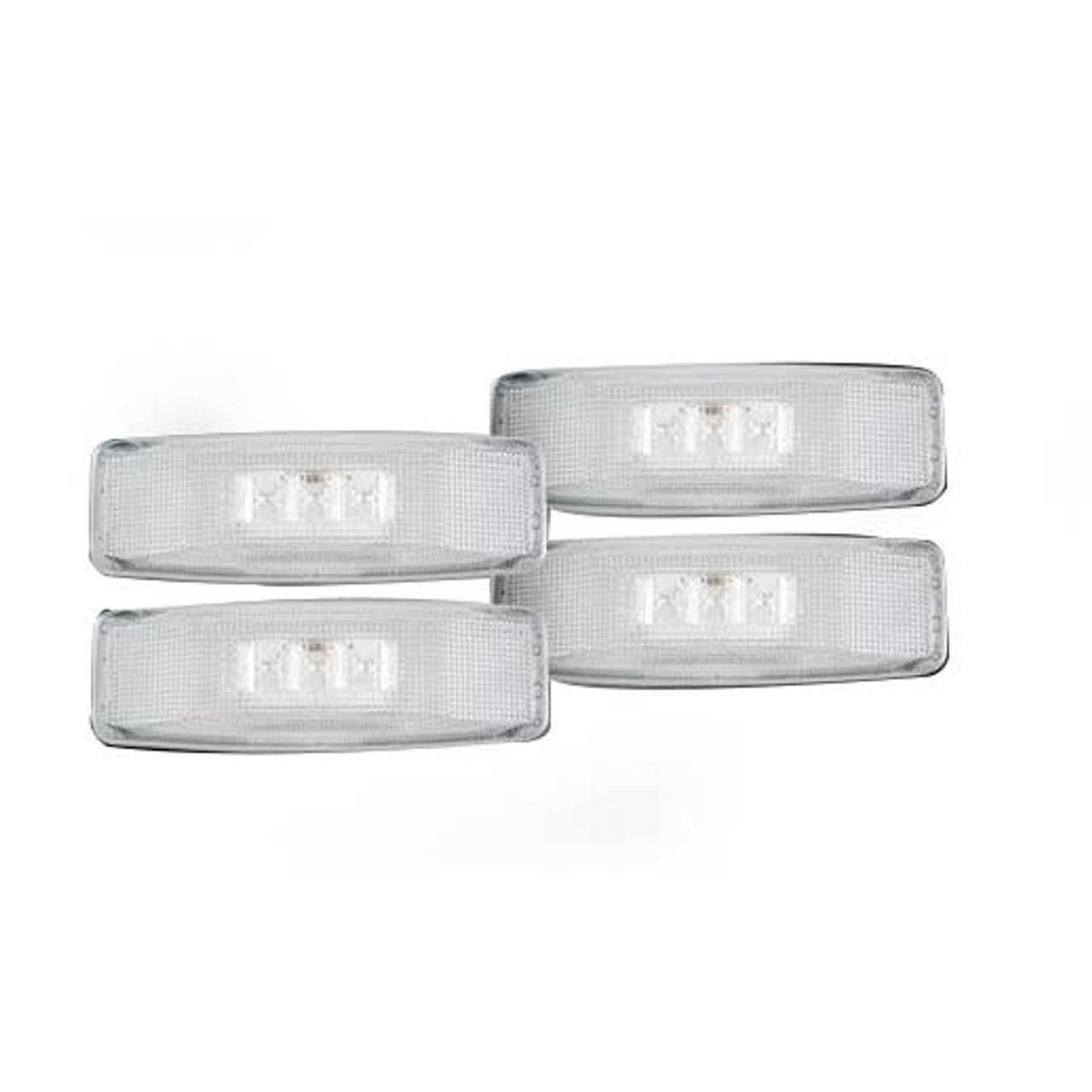 RECON 264130CL CLEAR 4-PC LED DUALLY FENDER LIGHTS 1994-2001 DODGE RAM DUALLY RECON 264130CL CLEAR 4-PC LED DUALLY FENDER LIGHTS 1994-2001 DODGE RAM DUALLY