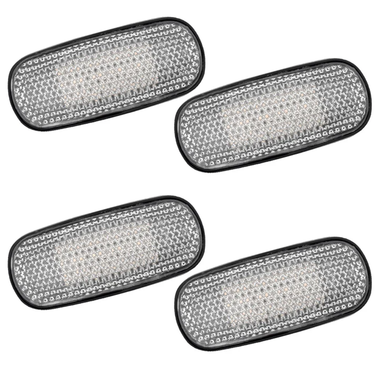 RECON 264131CL CLEAR 4-PC LED DUALLY FENDER LIGHTS 2003-2009 DODGE RAM DUALLY RECON 264131CL CLEAR 4-PC LED DUALLY FENDER LIGHTS 2003-2009 DODGE RAM DUALLY