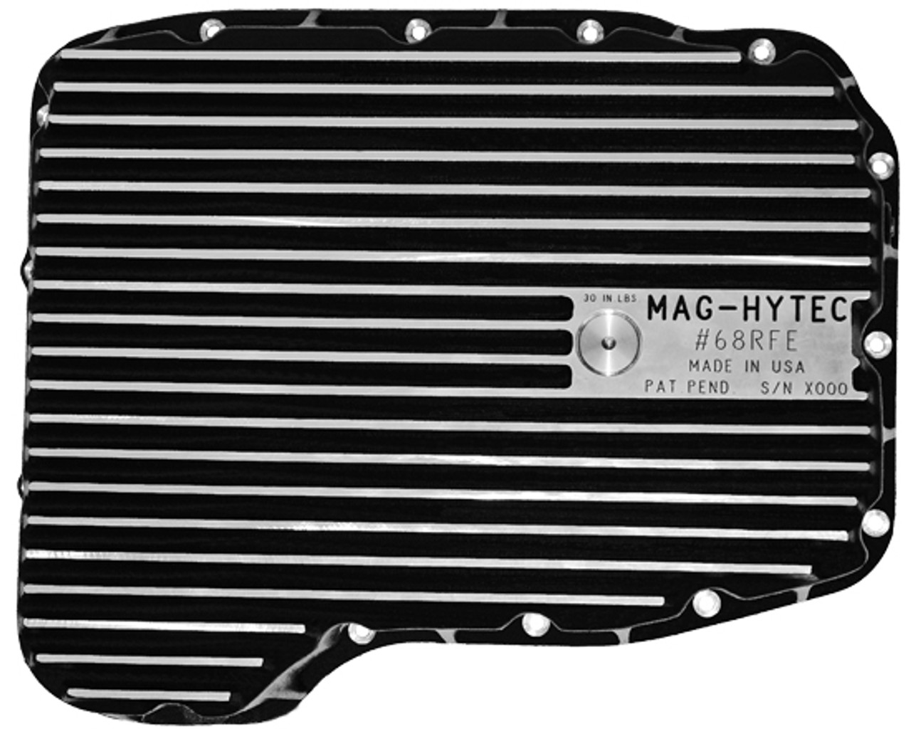 MAG-HYTEC 68RFE TRANSMISSION PAN 2007.5-2018 DODGE 6.7L CUMMINS (EQUIPPED WITH 68RFE)