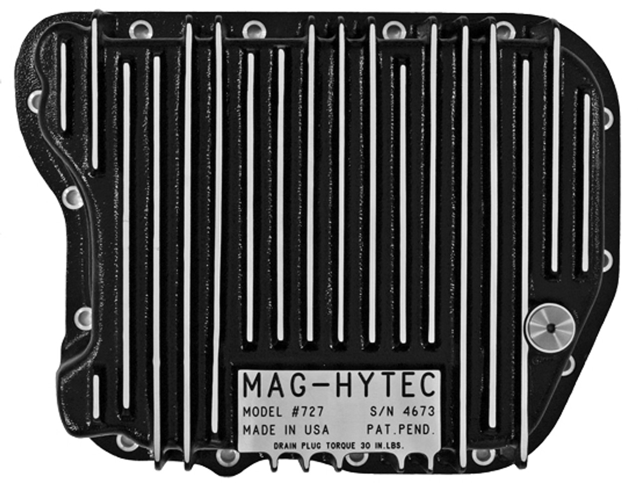 MAG-HYTEC 727-D TRANSMISSION PAN 1989-2007 DODGE 5.9L CUMMINS (EQUIPPED WITH 727 / 518 / 47RE / 47RH / 48RE)