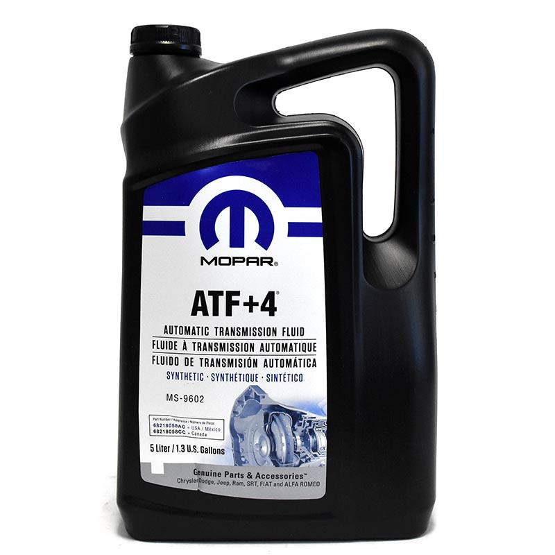 Mopar 68218058AC ATF+4 Transmission Fluid Universal 1 Gallon Bottle
