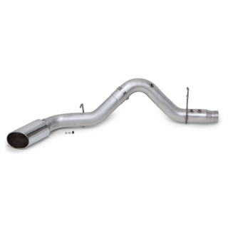 BANKS 48996 MONSTER EXHAUST SYSTEM 4IN 5-INCH SINGLE EXIT-CHROME TIP 2017- 2019 GM DURAMAX 6.6L L5P