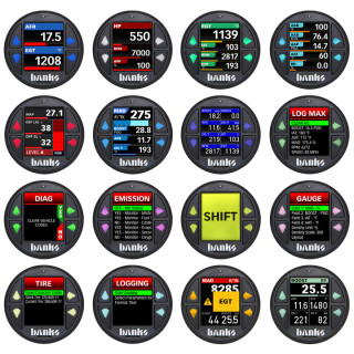 BANKS 66692 DERRINGER TUNER WITH ACTIVESAFETY AND IDASH 1.8 SUPER GAUGE FOR 17-19 GM DURAMAX 6.6L L5P