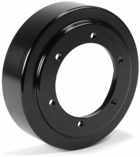 FLEECE FPE-34659-BLK FAN DRIVE PULLEY-BLACK 2013-2018 CUMMINS 6.7L 24V