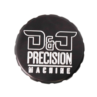 D&J PRECISION MACHINE ANODIZED BILLET D&J PRECISION MACHINE CAP COVER