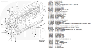 CUMMINS 3900958 EXPANSION PLUG-TURBO DRAIN 1989-2018 CUMMINS 5.9L/6.7L 12V/24V