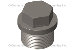 CUMMINS THREADED PLUG-OIL FILTER HOUSING 94-98 5.9L - 3915787