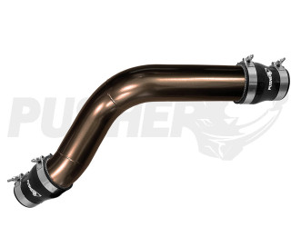 PUSHER PRC1318HP 3.5" MEGA PASSENGER SIDE INTERCOOLER TUBE 2013-2018 DODGE CUMMINS 6.7L 24V