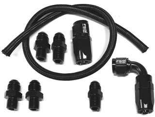 FULL SEND DIESEL FSD-CU-DIYTFKT DIY TURBO FEED KIT 1998.5-2020 DODGE CUMMINS 5.9L/6.7L 24V