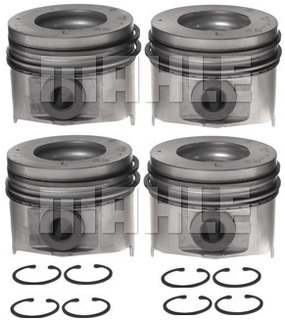 MAHLE 224-3451WR.040 PISTON WITH RINGS LEFT BANK-.040 OVER SIZE 2001-2005 DURAMAX LLY/LB7