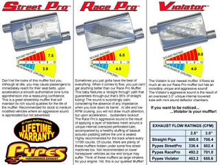 PYPES PERFORMANCE EXHAUST SDT21V 09-18 RAM HEMI VIOLATOR MUFFLER KIT