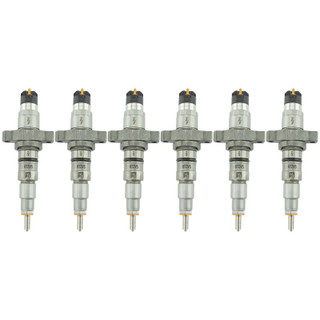 INDUSTRIAL INJECTION 214311 CUMMINS 5.9L CR EARLY REMAN STOCK INJECTOR PACK WITH CONNECTING TUBES 2003-2004 CUMMINS 5.9L 24V