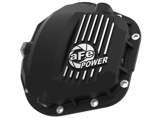 AFE POWER 46-71100B PRO SERIES DANA 60 FRONT DIFFERENTIAL COVER BLACK W/ MACHINED FINS FORD TRUCKS 17-20 (DANA 60)