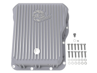 AFE POWER 46-70070 AFE POWER TRANSMISSION PAN RAW W/ MACHINED FINS GM DIESEL TRUCKS 01-19 V8-6.6L (TD) LB7/LLY/LBZ/LMM/LML/L5P