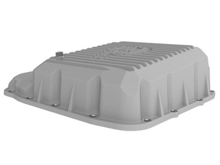 AFE POWER 46-70060 AFE POWER TRANSMISSION PAN RAW W/ MACHINED FINS DODGE DIESEL TRUCKS 07.5-12 L6-6.7L (TD)