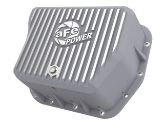 AFE POWER 46-70050 AFE POWER TRANSMISSION PAN RAW W/ MACHINED FINS DODGE DIESEL TRUCKS 94-07 L6-5.9L (TD)