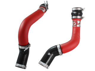 AFE POWER 46-20134-R BLADERUNNER 3" ALUMINUM HOT AND COLD CHARGE PIPE KIT RED  2013-2018 RAM 6.7L CUMMINS