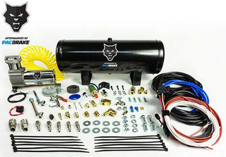 PACBRAKE HP10164 ONBOARD AIR WITH 2 1/2 GALLON AIR TANK W/AIR COMPRESSOR AIR TANK FITTINGS