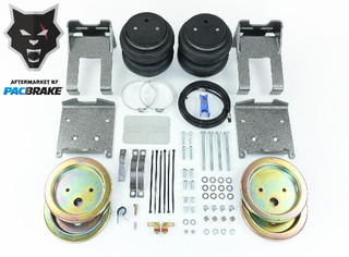 PACBRAKE HP10005-X ALPHA XD 7500 AIR SPRING SUSPENSION KIT COMPATIBLE W/ SILVERADO/SIERRA 2500/3500