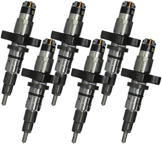 EXERGY E02 20205 NEW 30% OVER INJECTOR SET 2004.5-2007 CUMMINS 5.9L 24V