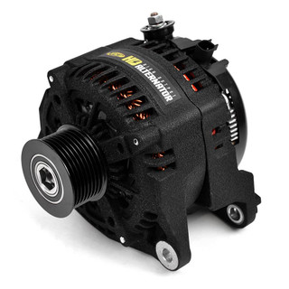 XDP XD354 HD HIGH OUTPUT ALTERNATOR (NEW) WRINKLE BLACK 2007.5-2023 DODGE CUMMINS 6.7L 24V