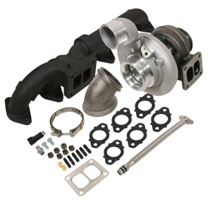 BD DIESEL 1045174 IRON HORN 5.9L TURBO KIT S364SXE / 80 / 0.91AR 2003-2007 DODGE CUMMINS 5.9L 24V