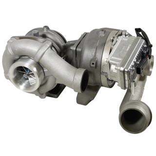 BD DIESEL 1047082 SCREAMER V2S TWIN TURBO KIT WITH COLD AIR INTAKE 2008-2010 FORD POWERSTROKE 6.4L