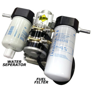 BD DIESEL 1050340-PFF FLOW-MAX ADD-ON POST FINE PARTICLE FUEL FILTER KIT UNIVERSAL