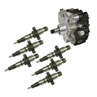BD DIESEL 1051500 STAGE 1 PERFORMANCE CP3 PUMP AND INJECTOR PACKAGE 2003-2004 DODGE CUMMINS 5.9L 24V