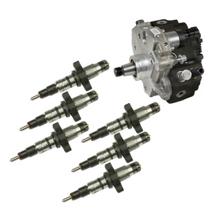 BD DIESEL 1051502 STAGE 3 PERFORMANCE CR PUMP AND INJECTORS PACKAGE 2003-2004 DODGE CUMMINS 5.9L 24V