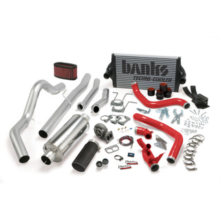 BANKS 46361-B POWERPACK BUNDLE COMPLETE POWER SYSTEM W/OTTOMIND ENGINE CALIBRATION MODULE BLACK TAIL PIPE (MANUAL TRANSMISSION) 1994-1997 FORD POWERSTROKE 7.3L