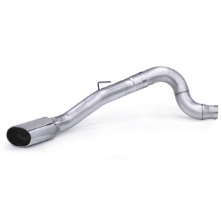 BANKS 49777 MONSTER EXHAUST SYSTEM 4IN 5-INCH SINGLE S/S-CHROME TIP CCSB 2013-2018 CUMMINS 6.7L 24V
