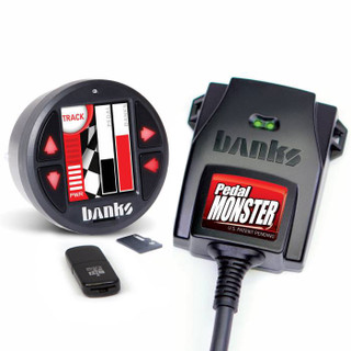 BANKS 64318 PEDALMONSTER THROTTLE SENSITIVITY BOOSTER WITH IDASH DATAMONSTER-CLASSIC BODY 2006-2007 GM DURAMAX LLY/LBZ