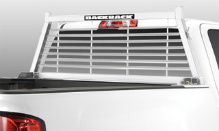 BACKRACK 12700W 99-23 FORD F-250/350 SD LOUVERED RACK FRAME ONLY (REQ. HW) - WHITE