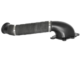 AFE 49-04093 ATLAS Turbo Down-Pipe (3" Steel) GM Diesel Trucks 01-04 V8-6.6L (td) LB7