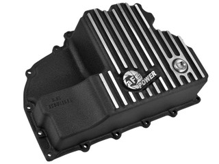 AFE 46-70282 aFe POWER PRO Series Engine Oil Pan Black w/ Machined Fins RAM 1500 EcoDiesel 14-18 V6-3.0L (td) 4WD