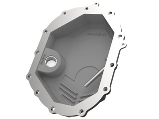 AFE 46-71050B Pro Series Front Differential Cover Black w/Machined Fins GM 2500/3500 11-20 V8-6.0L/6.6L (AAM 9.25)