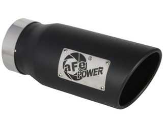 AFE 49-42080-B Large Bore-HD 3 IN DPF-Back Stainless Steel Exhaust System w/ Black Tip RAM 1500 EcoDiesel 20-22 V6-3.0L (td)