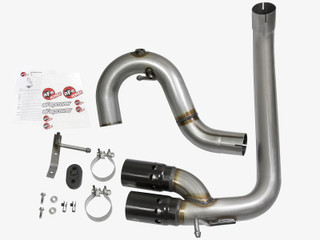 AFE 49-44065-B Rebel Series 3 IN 409 Stainless Steel DPF-Back Exhaust System GM Colorado/Canyon 16-22 I4-2.8L (td) LWN