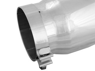 AFE 49T50604-P12 MACH Force-Xp 5" 304 Stainless Steel Exhaust Tip 5" In x 6" Out x 12" L Bolt-On