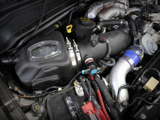 AFE 51-73004 Momentum HD Cold Air Intake System w/Pro DRY S Filter Media Ford Diesel Trucks 08-10 V8-6.4L (td)
