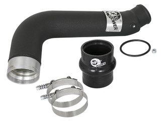 AFE 46-20339-B BladeRunner 3 IN Aluminum Aluminum Cold Charge Pipe Black GM Diesel Trucks 17-19 V8-6.6L (td) L5P