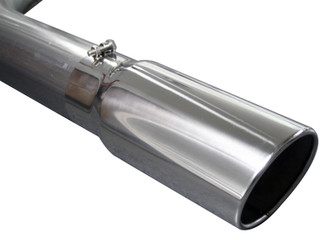 AFE 49-42012 Large Bore-HD 5" 409 Stainless Steel Cat-Back Exhaust System Dodge Diesel Trucks 04.5-07 L6-5.9L (td)
